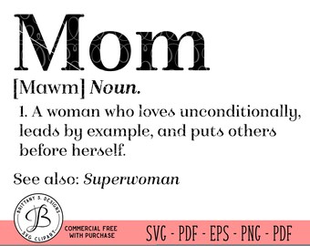 Download Mom Definition Svg Etsy