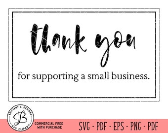 Thank You Svg Etsy