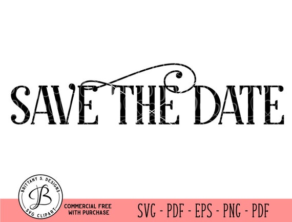 Free Free 79 Wedding Date Svg SVG PNG EPS DXF File