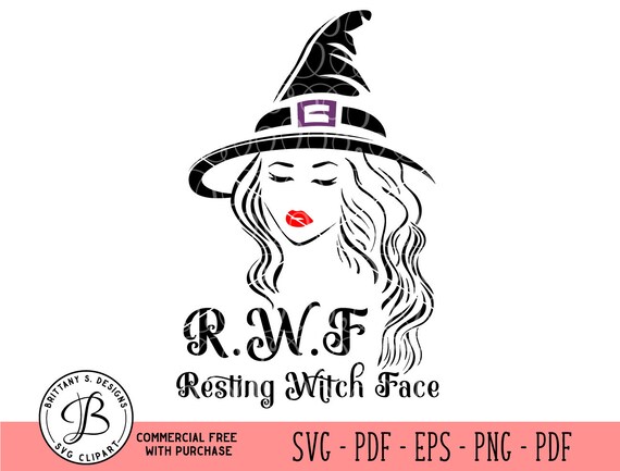 Download Resting Witch Face Svg Witch Svg Halloween Svg Witch Cut Etsy