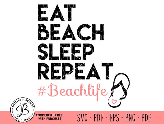 Download Beach Life Svg Summer Cut Files