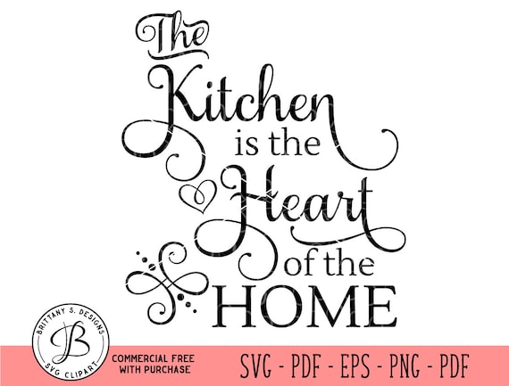 Kitchen Svg Cooking Svg Home Svg Kitchen Wall Svg Svg Etsy