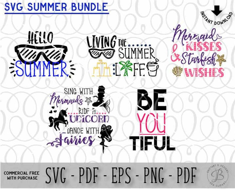 Download Summer SVG Bundle Summer SVG Summer SVG files svg bundles ...