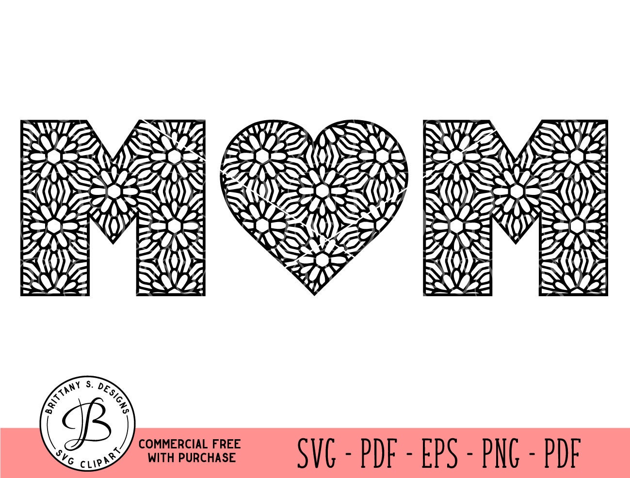 Download Mandala svg Mandala cut file Dxf Eps Png Mother's day | Etsy