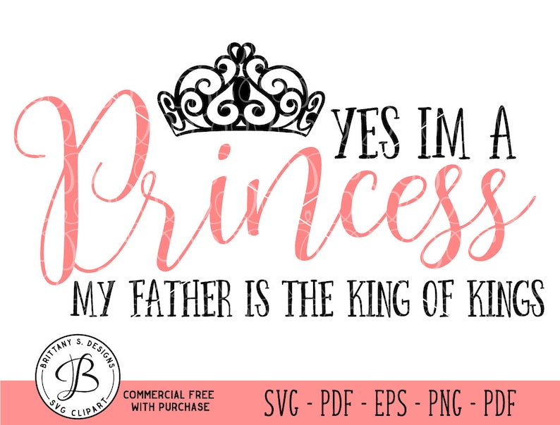 Download Princess Svg Daddys Girl Svg Father Svg Baby Svg Father Is Etsy