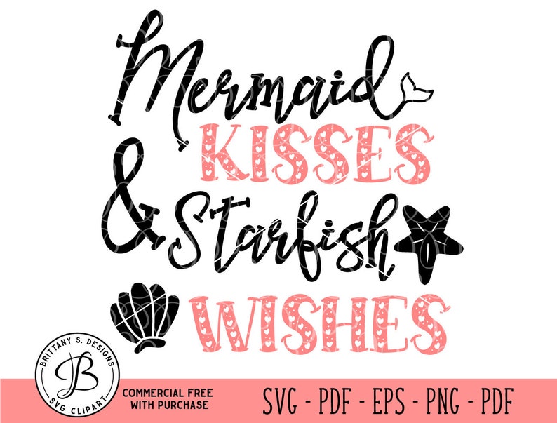 Download Mermaid SVG Starfish svg Ariel svg new baby svg baby svg ...