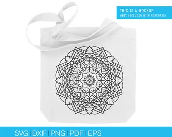 Mandala SVG, Mandala Cut file, Mandala Vector, Mandala dxf png eps, mandala scrapbook, svg files, svg files for cricut