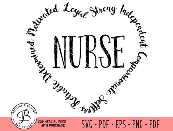Download Nurse Svg Nurse Appreciation Svg Rn Svg Medical Svg Etsy