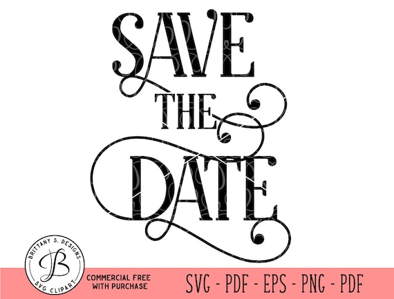 Free Free 221 Wedding Date Svg SVG PNG EPS DXF File