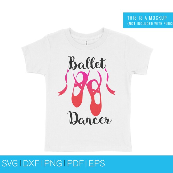 Ballet shoes SVG, svg cutting file for silhouette & cricut, Svg-Png-Pdf-Eps-Dxf, Ballerina svg, ballerina svg cut file, svg download