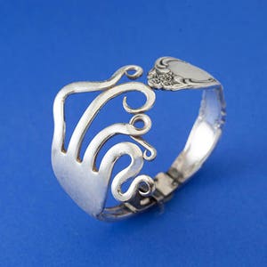 Curled Fork Bracelet