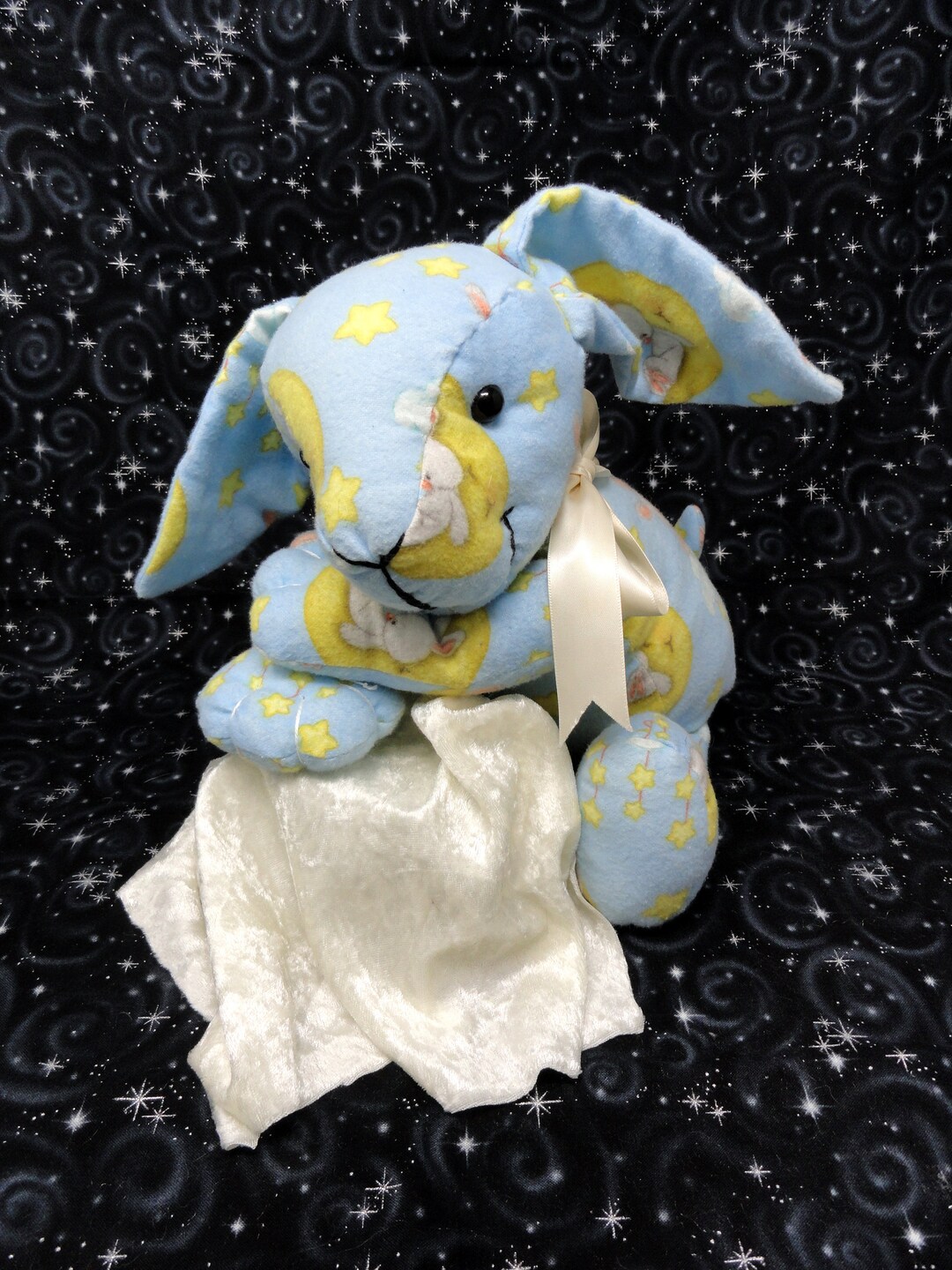 Stuffed Rabbit Plush Rabbit 10 Inch Rabbit Baby Gift Rabbit 1st ...
