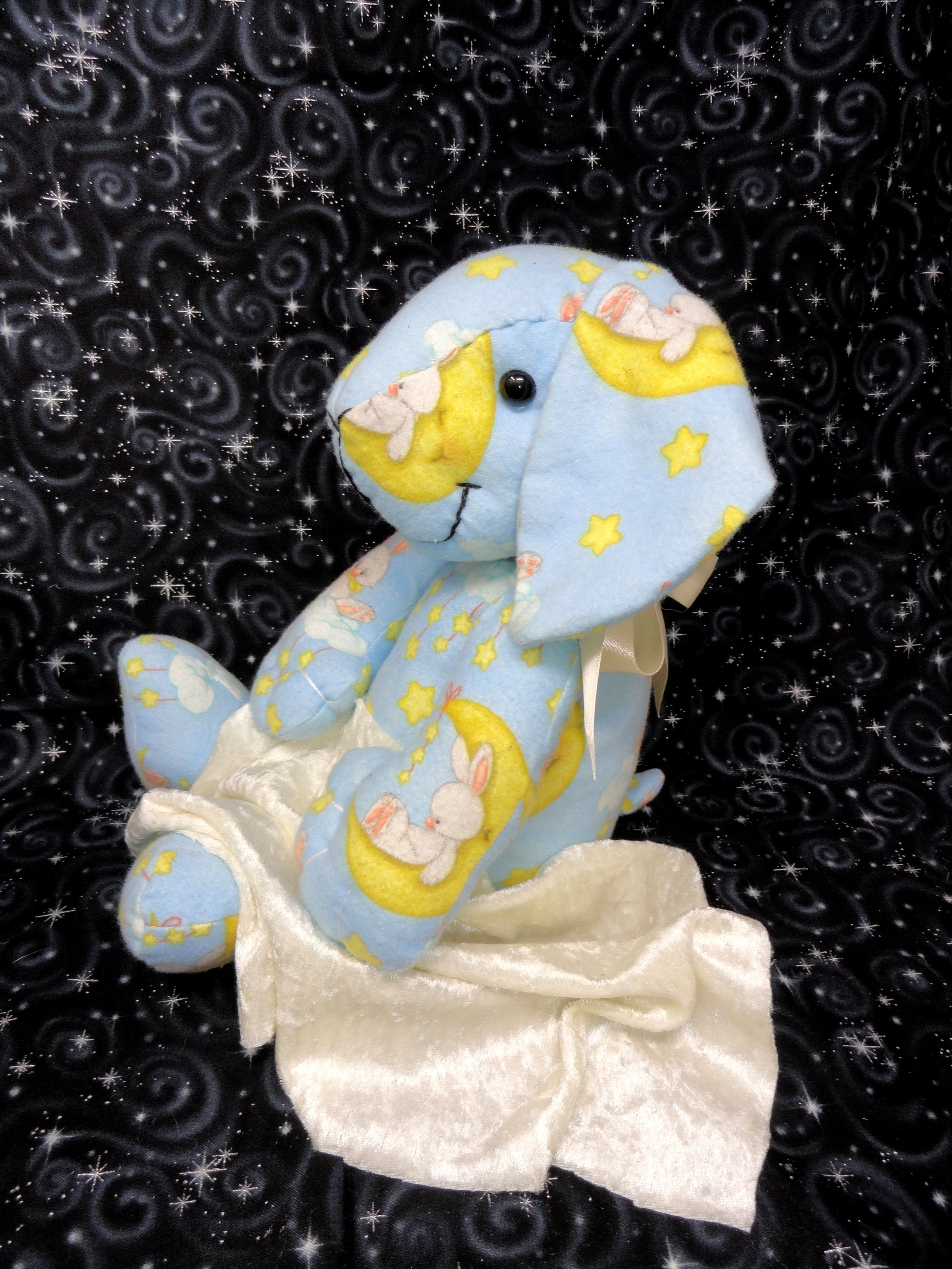 Stuffed Rabbit Plush Rabbit 10 Inch Rabbit Baby Gift Rabbit 1st ...