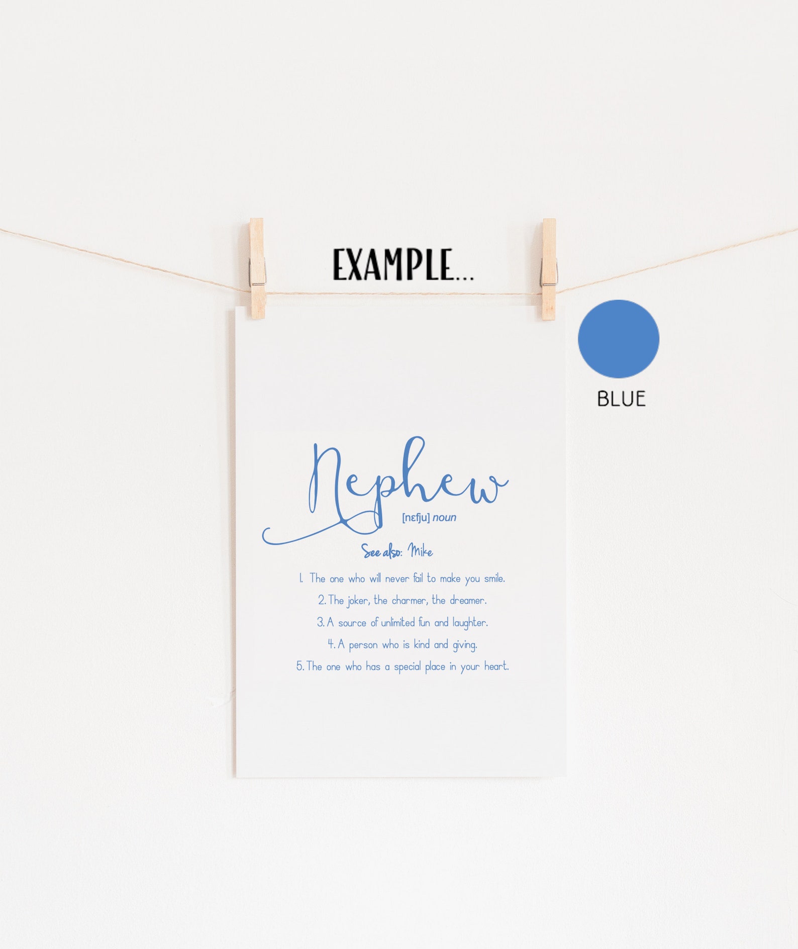 Nephew Gifts Nephew Print Gifts for Nephew Gifts From Aunt Etsy UK