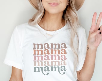 Mama Shirt - Mommy Momma Shirts - Unique Gift For Mom - Gifts For Her - Mother's Day T-Shirt - Unisex Graphic Tee