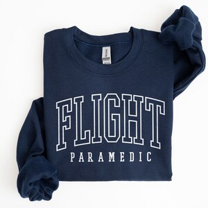 Flight Paramedic Sweatshirt, Air Transport EMS Shirt, Flight Medic, EMT Sweater, Student Graduation Gifts, Unisex Crewneck Sweatshirt