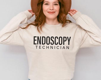Endoscopy Technician Sweatshirt, Gastroenterology Crewneck
