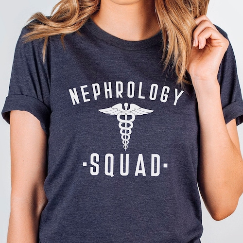Nephrology Squad Kidney Doctor Nephrologist Shirt RN | Etsy
