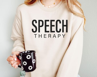 Speech Language Pathologist Sweatshirt, SLP Crewneck