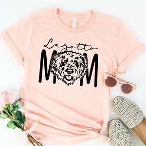 Lagotto Mom - Lagotto Romagnolo - Retriever Hunting Dog - New Dog Mama - Dog Lover Gift For Her - Mother's Day Gift - Unisex Graphic Tee