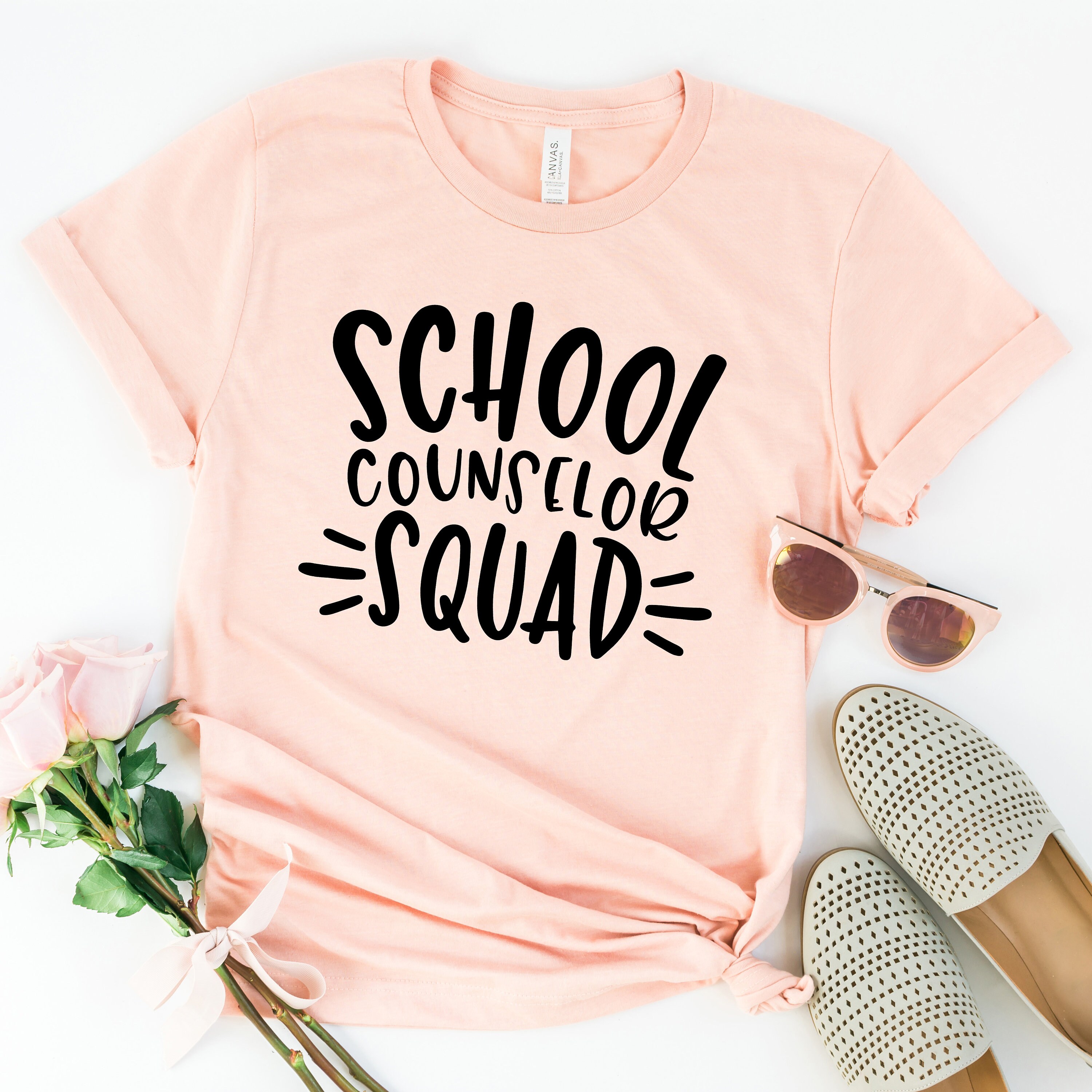 School Counselor Squad Shirt Mental Health Feelings Teacher | Etsy