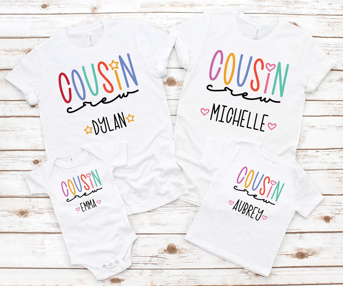 personalized cousin t shirts