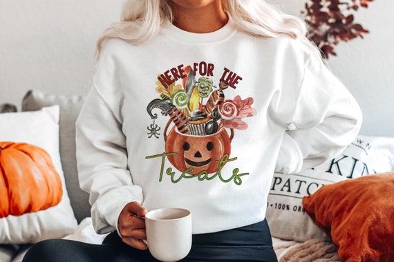 Cute halloween crewneck outlet