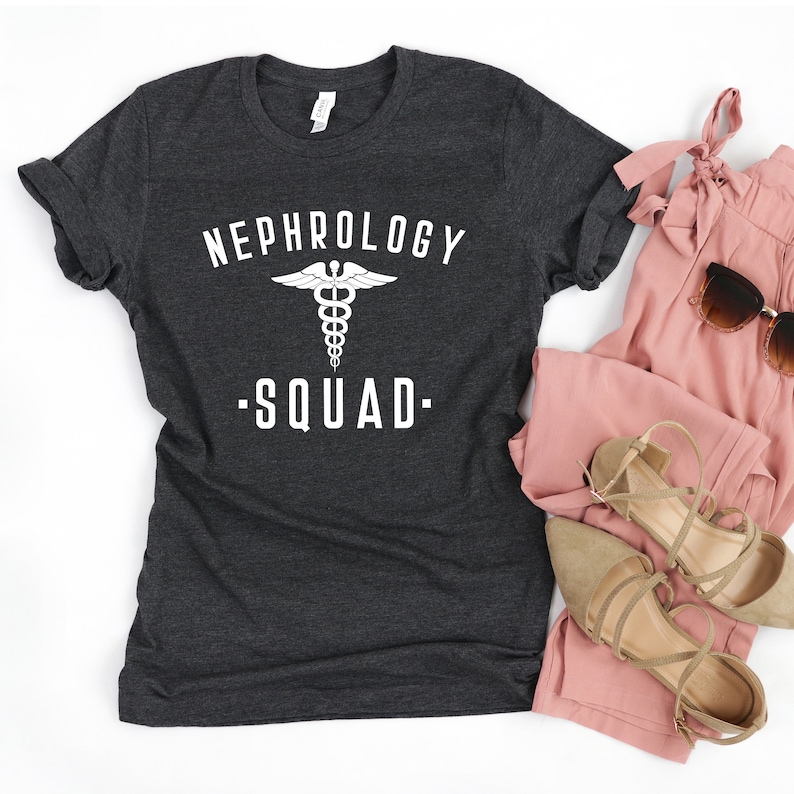 Nephrology Squad Kidney Doctor Nephrologist Shirt RN | Etsy