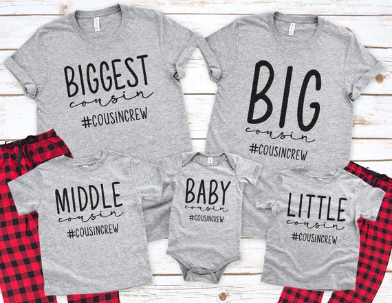 Matching Cousin Crew Pajamas Big Little 