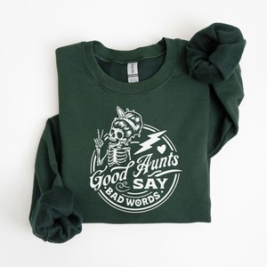 Good Aunts Say Bad Words Sweatshirt, Funny Cute Aunt Shirt, Gifts For Aunt, Sister Bday Gifts From Niece Nephew, Unisex Crewneck Sweater