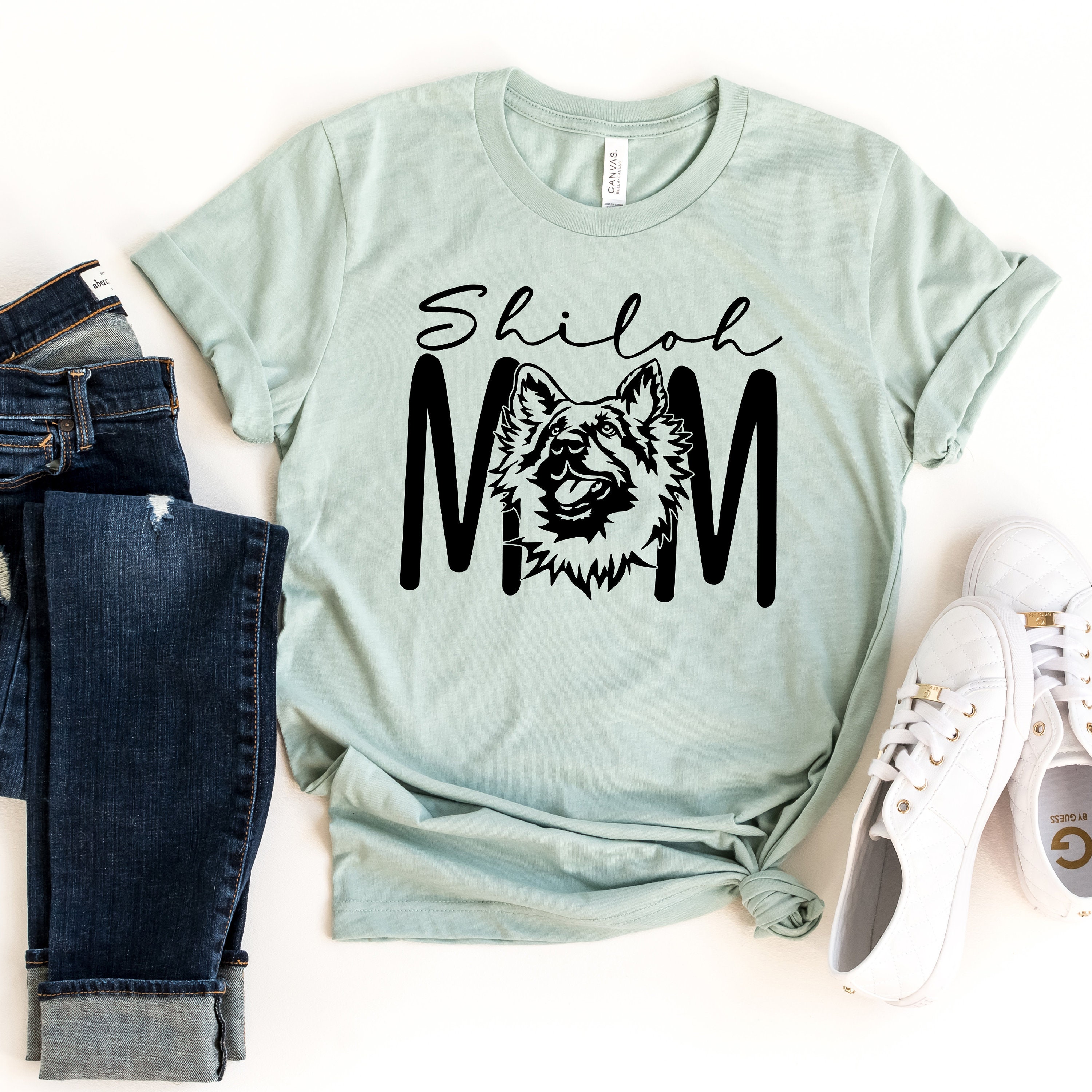 Anatomy Of A German Shepherd T-Shirt For Dog Lovers - Men & Women, Plus Sizes Up To 6XL, Made In USA