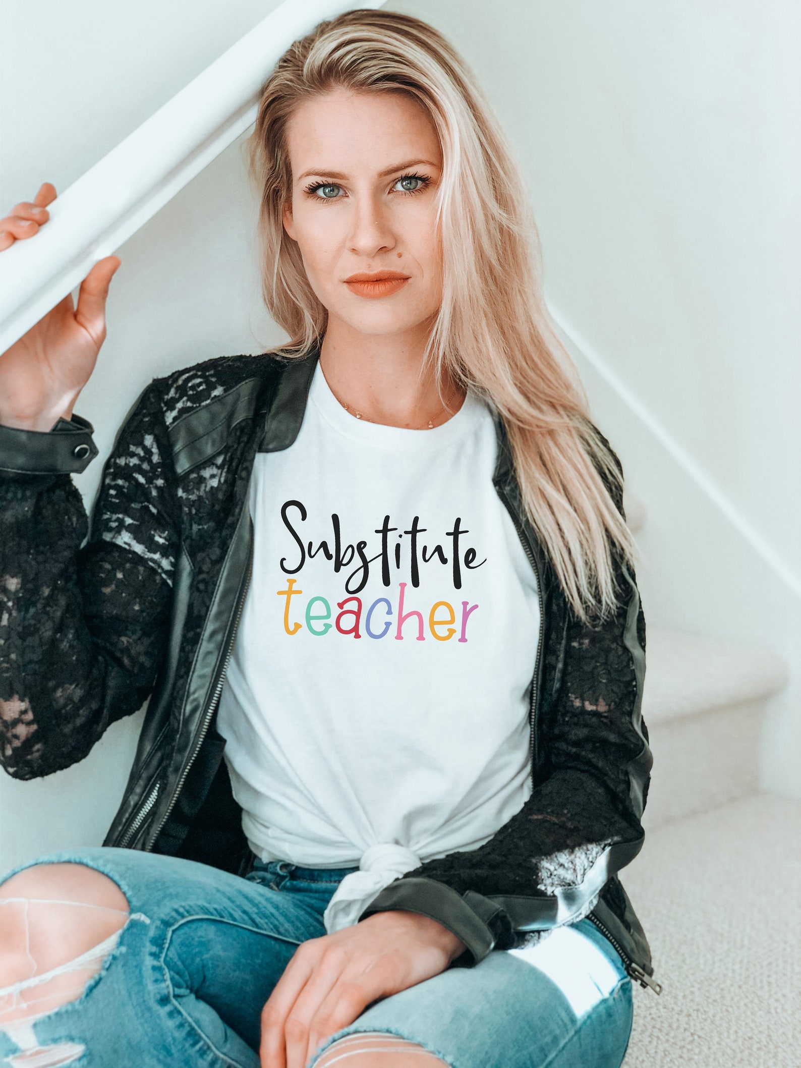 Substitute Teacher Shirts Sub Teacher Elementary Middle Etsy