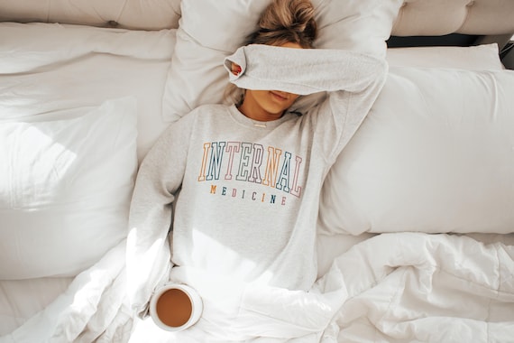 Internal Medicine Sweatshirt, Internist Doctor Gift, Medical Specialist, NP Gifts, Nurse Practitioner Shirts, Unisex Crewneck Sweatshirt