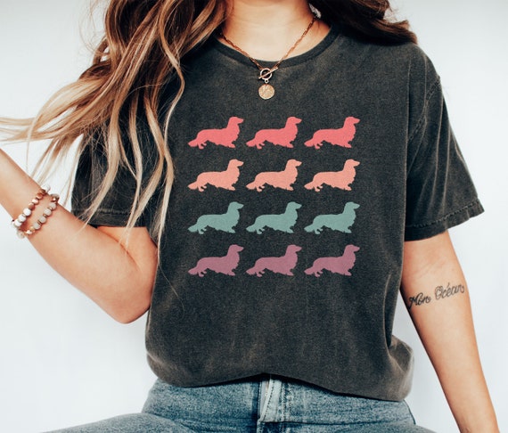 Cute Wire Haired Dachshund T-Shirt Dog Lovers Gift Black Cute Wire Haired Dachshund T-Shirt Dog Lovers Gift Black