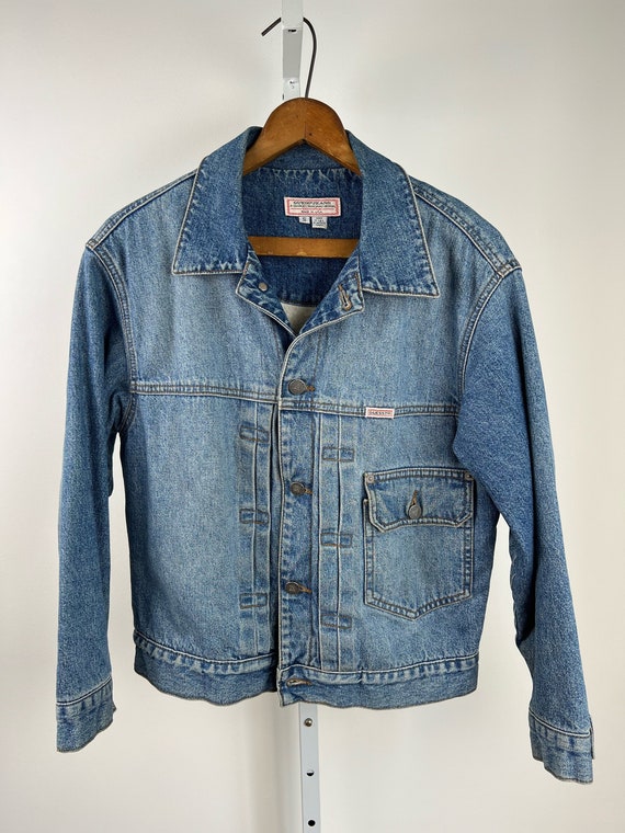 guess sherpa denim jacket