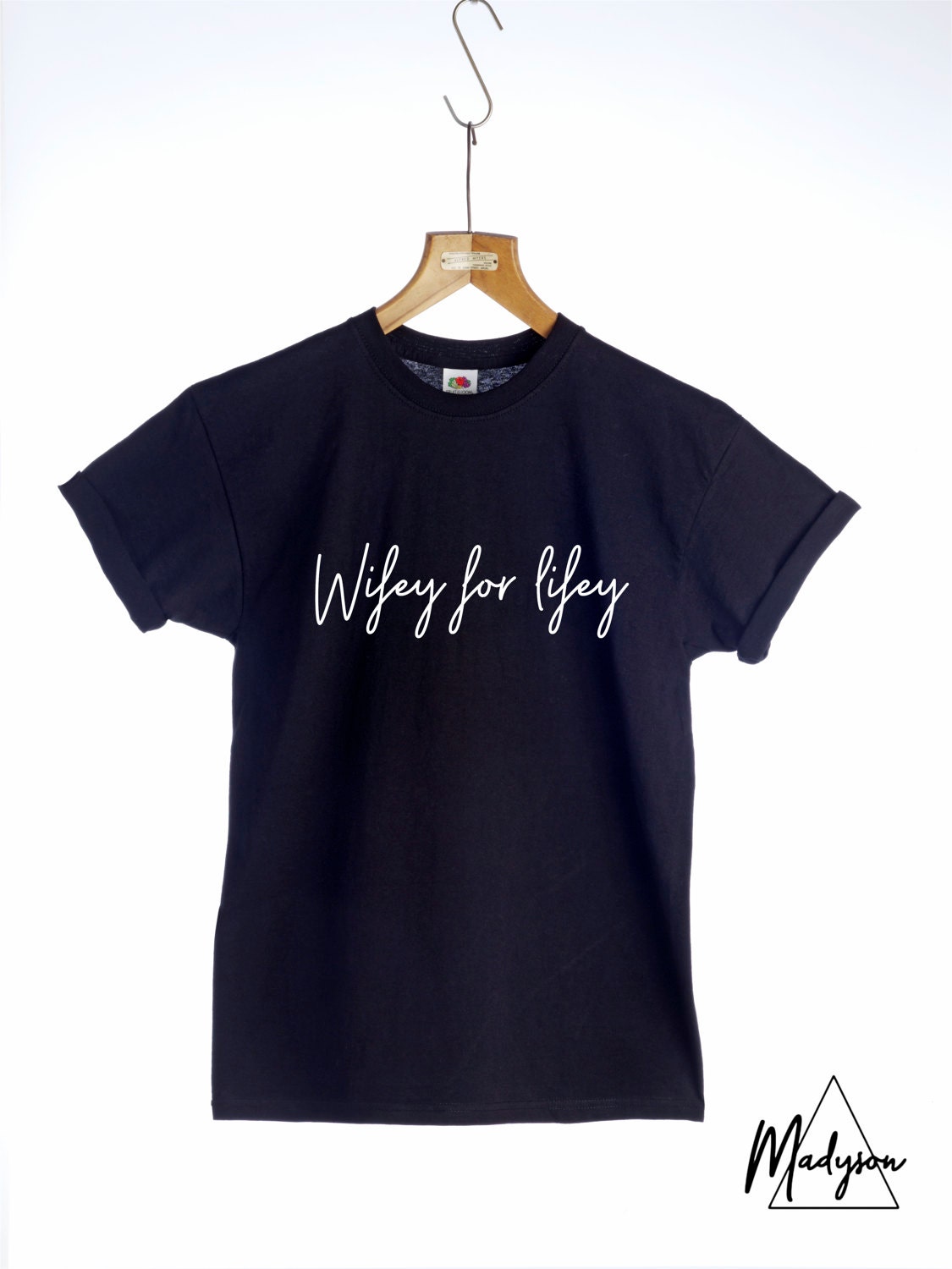 Wifey For Lifey Tshirt Wedding Anniversary Slogan t-shirt | Etsy