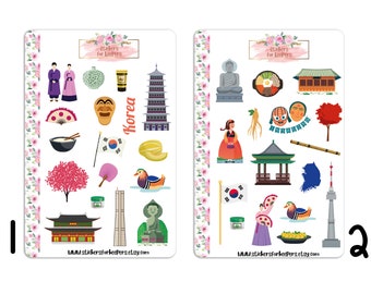 korean stickers etsy