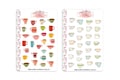 Tea Stickers, Drink Stickers, Decorative Stickers, Planner Stickers, Bullet Journal Stickers, TN Stickers, Tea Planner Stickers product logo