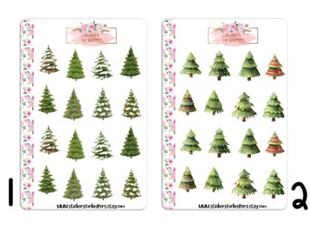 Christmas Stickers, Holiday Stickers, Bullet Journal Stickers, Christmas Decorative Stickers, Planner Stickers, Christmas Stickers, Stickers