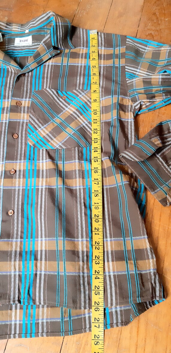 Made in Italy 80s by Sisley men's shirt, western … - image 7