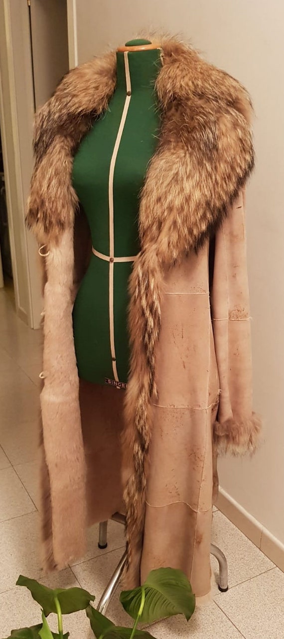 Made in Italy Fox and Lapin Fur Coat by Nazareno Gabrielli Made in Italy Fox and Lapin Fur Coat by Nazareno Gabrielli