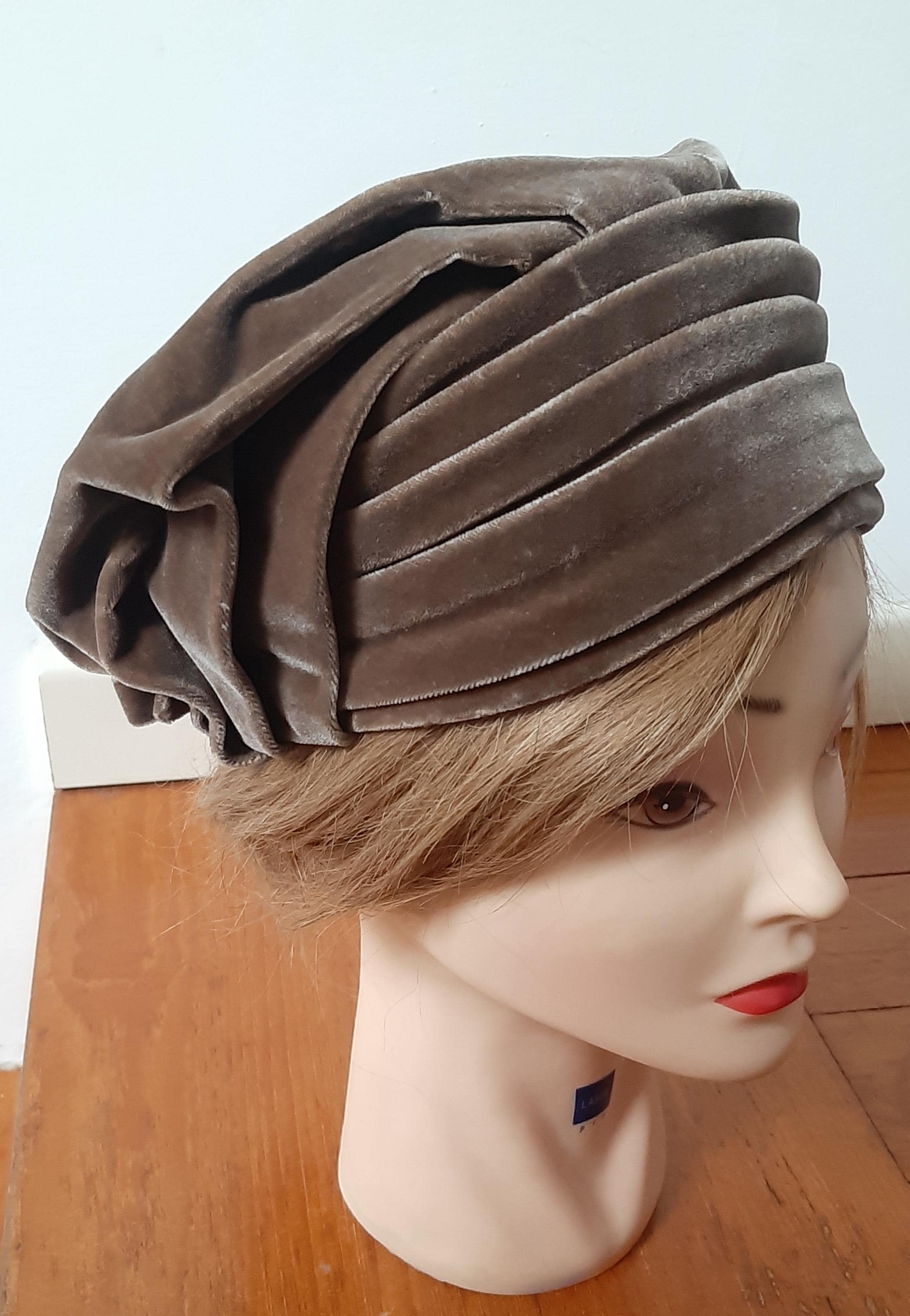 Turban Cloche Cap - Etsy display picture 3