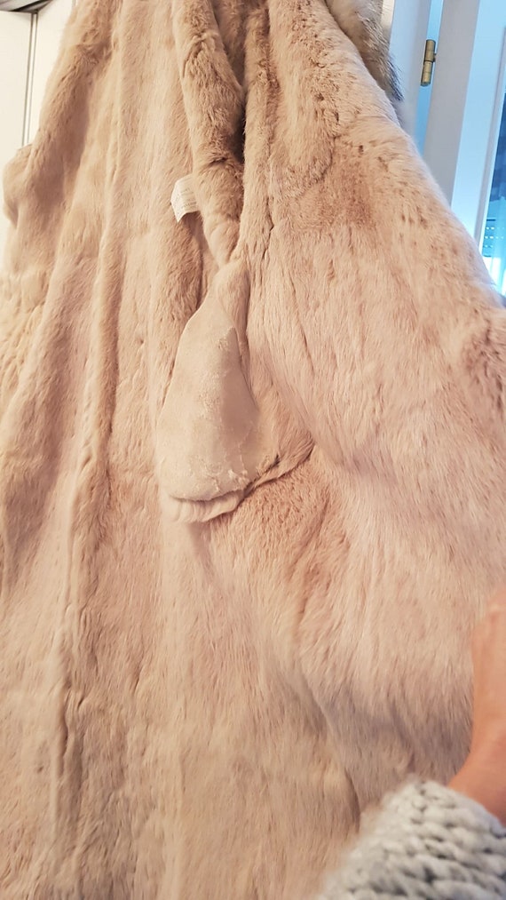 Made in Italy fox and lapin fur coat by Nazareno … - image 4
