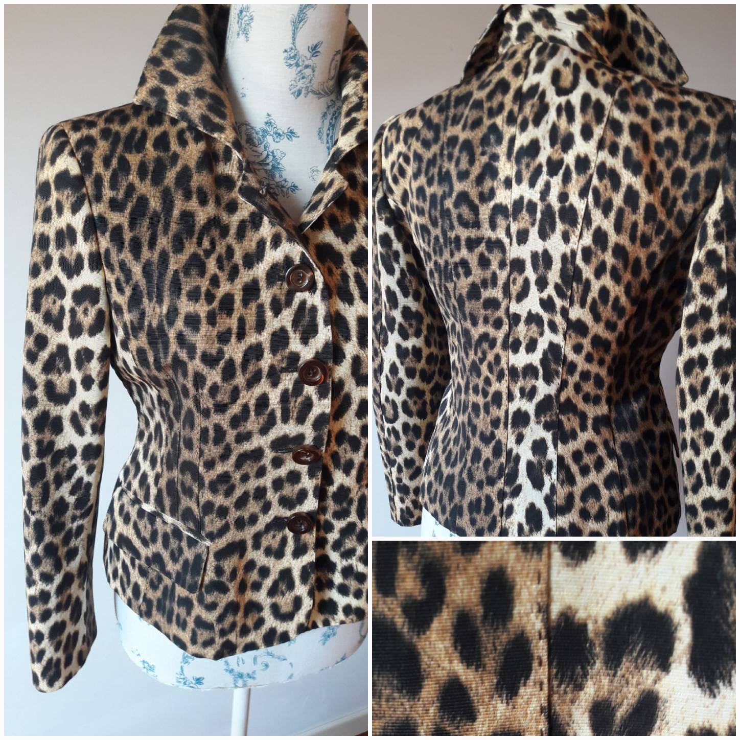 Moschino leopard jacket Clearance