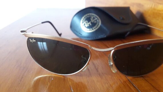 Ray Ban Olympian modello vintage originale anni '90 oro e | Etsy Italia