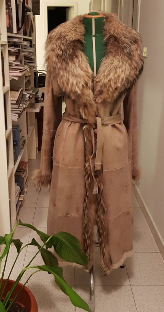 Made in Italy fox and lapin fur coat by Nazareno … - image 2