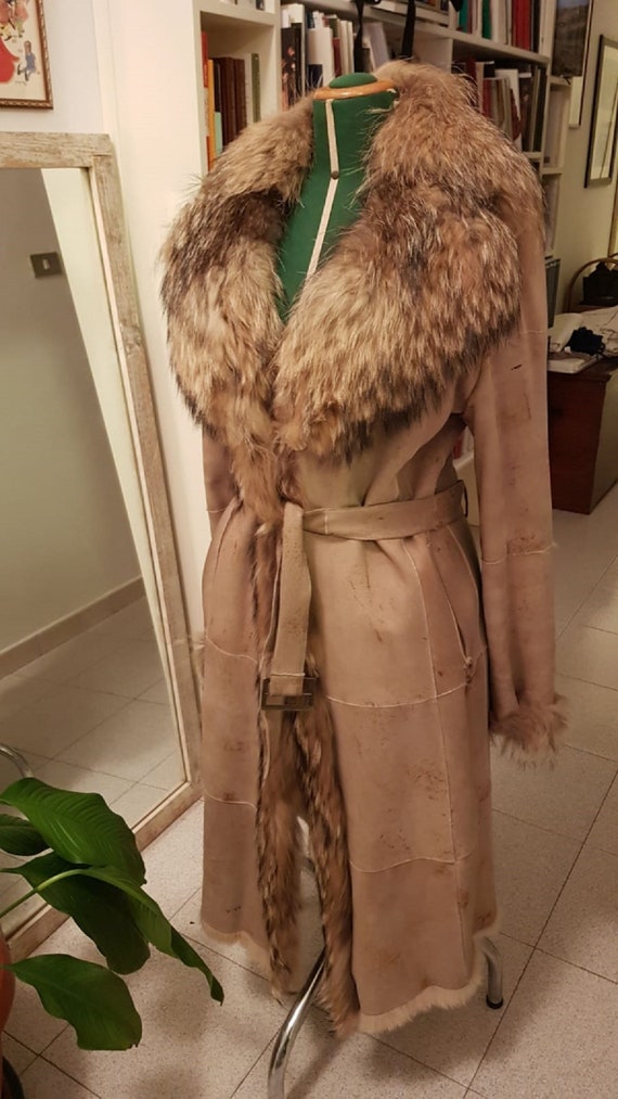 Made in Italy fox and lapin fur coat by Nazareno … - image 3