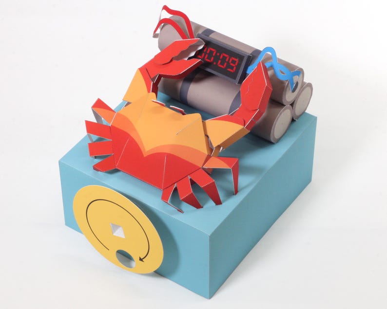 Paper Automata Pattern Wire Dilemma — Automata, Paper Craft, Instant Download, PDF - Etsy