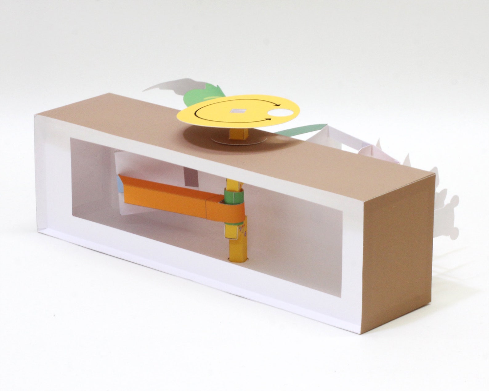 Paper Automata Pattern The Gigantic Turnip — Automata, Paper Craft, Instant Download, PDF, DIY ...