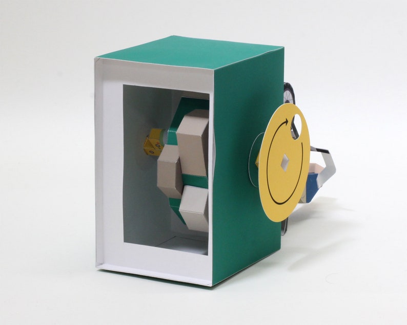 The Great Escape — Automata, Paper Craft, Instant Download, PDF, DIY image 5